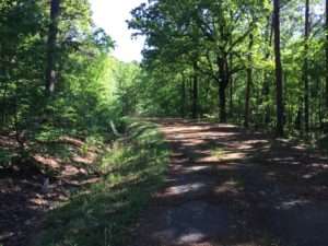 trails inside Hot Springs Village, Arkansas