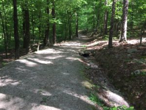 trails inside Hot Springs Village, Arkansas