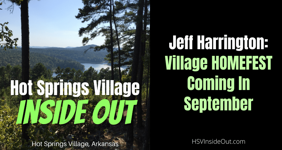 Jeff Harrington: Village HOMEFEST Coming In September
