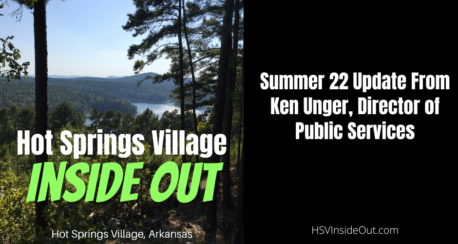 Summer 22 Update From Ken Unger, Director of Public Services