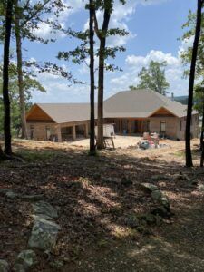 Gary & Debbie Mouton build a new house on Lake DeSoto