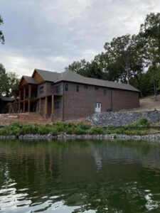 Gary & Debbie Mouton build a new house on Lake DeSoto