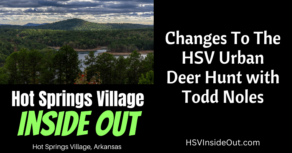 Changes To The HSV Urban Deer Hunt with Todd Noles