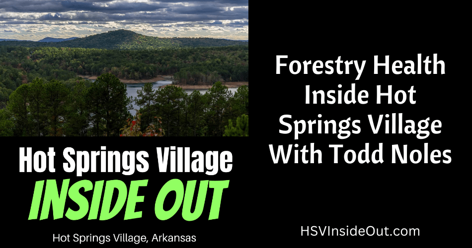 Forestry Health Inside Hot Springs Village With Todd Noles