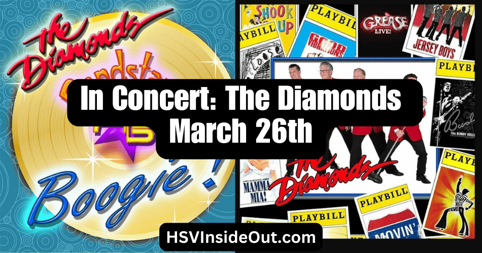 In Concert: The Diamonds March 26th