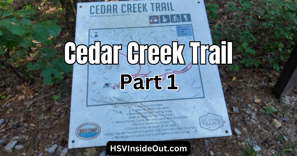 Cedar Creek Trail - Part 1