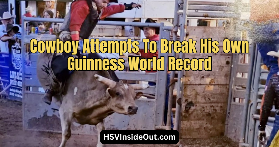 Cowboy Attempts To Break His Own Guinness World Record