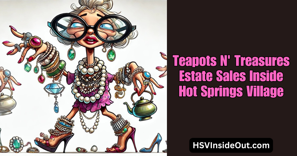 Teapots N' Treasures Estate Sales Inside Hot Springs Village