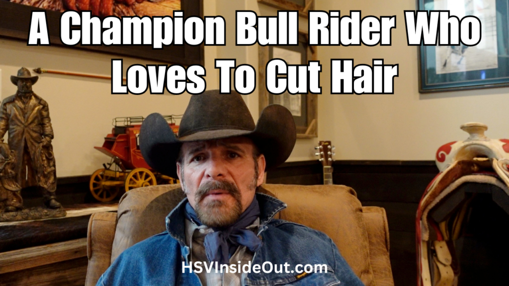 A Champion Bull Rider Who Loves To Cut Hair