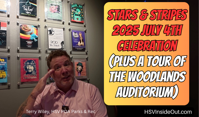 Stars & Stripes 2025 July 4th Celebration (plus a tour of The Woodlands Auditorium)