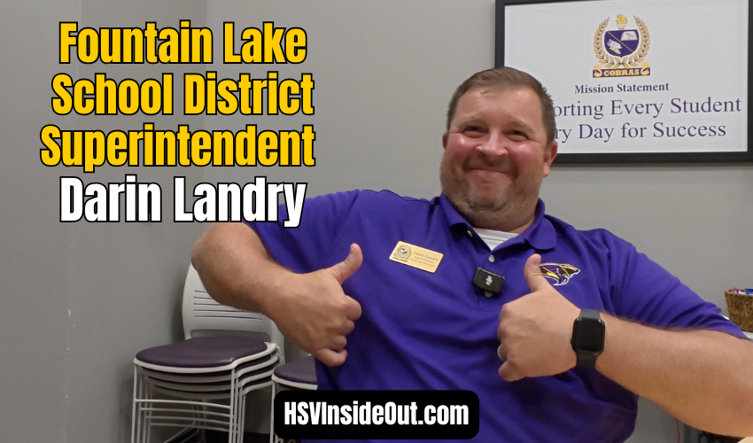 Fountain Lake Superintendent Darin Landry