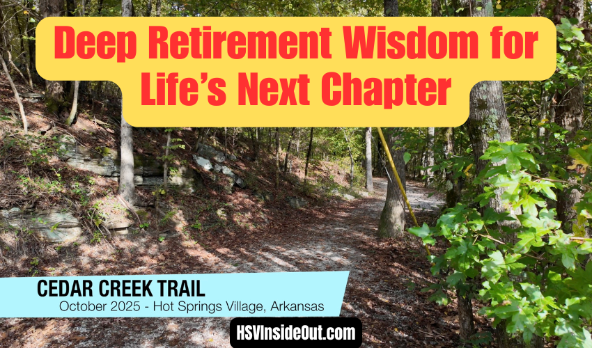 Retirement Wisdom for Next Chapter