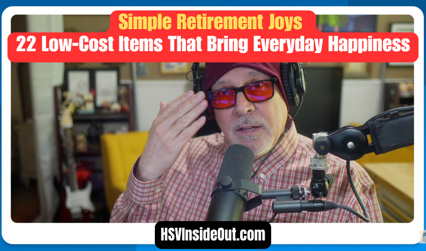 Simple Retirement Joys: 22 Low Cost Items That Bring Everyday Happiness