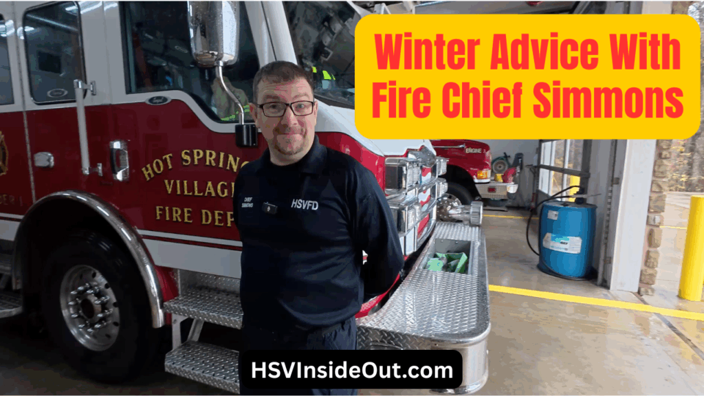 Winter Advice Fire Chief Simmons