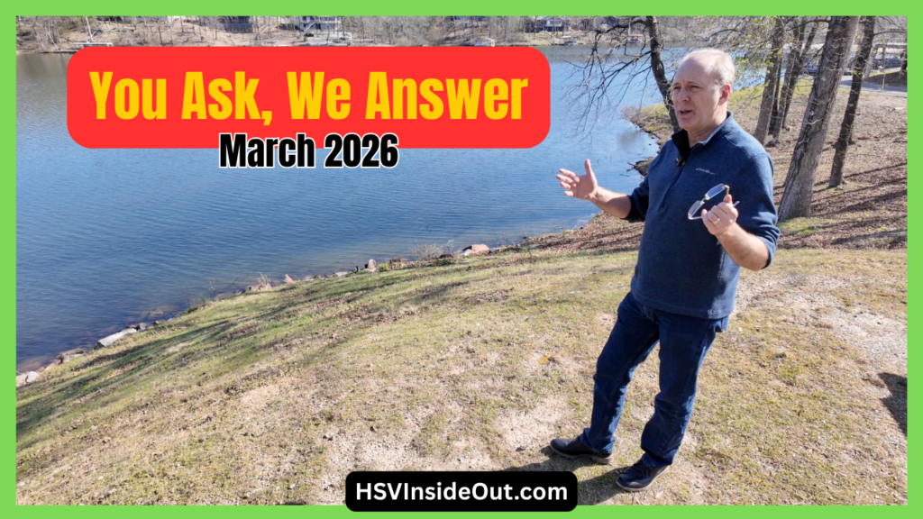 You Ask We Answer (March 2026)