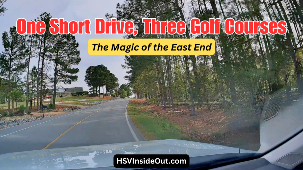One Short Drive, Three Golf Courses