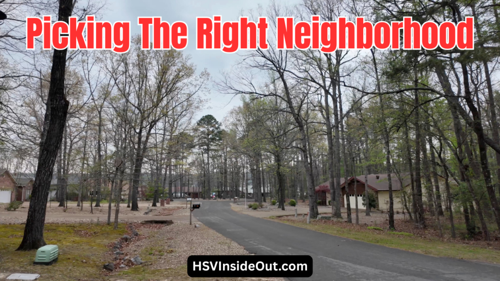 Picking The Right Neighborhood Inside Hot Springs Village