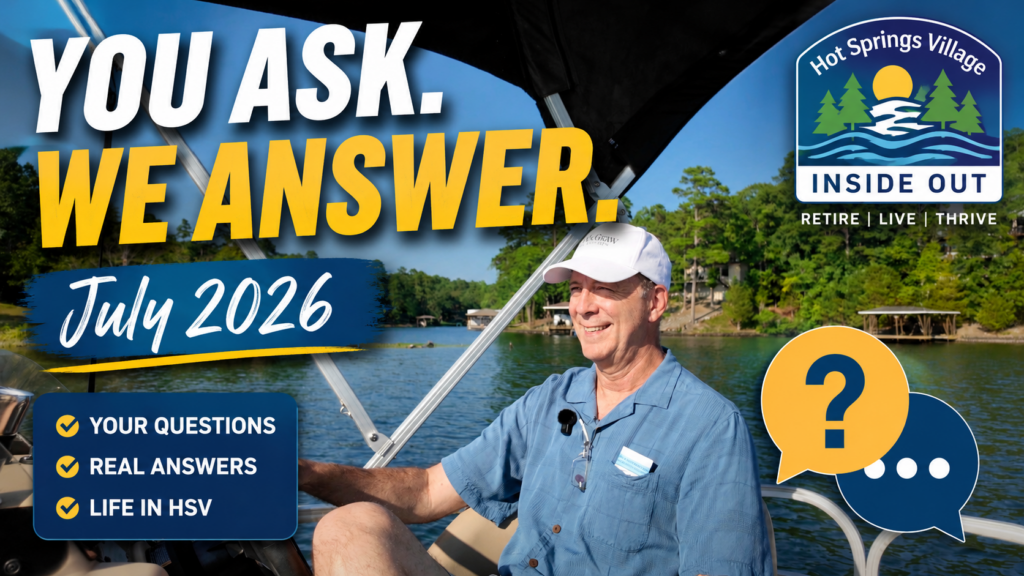 You Ask. We Answer. (July 2026)