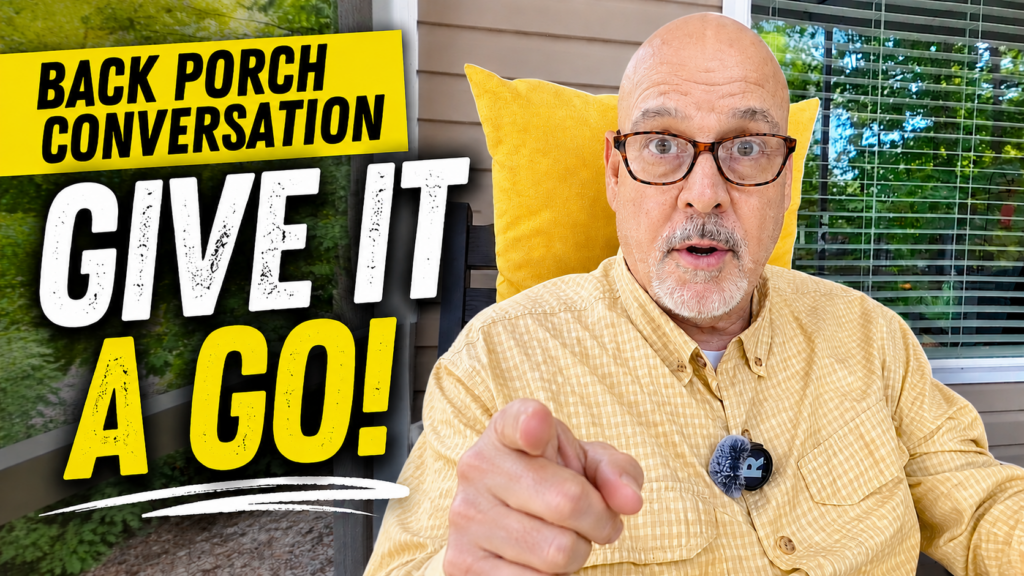 Maybe It's Time You Gave It A Go!