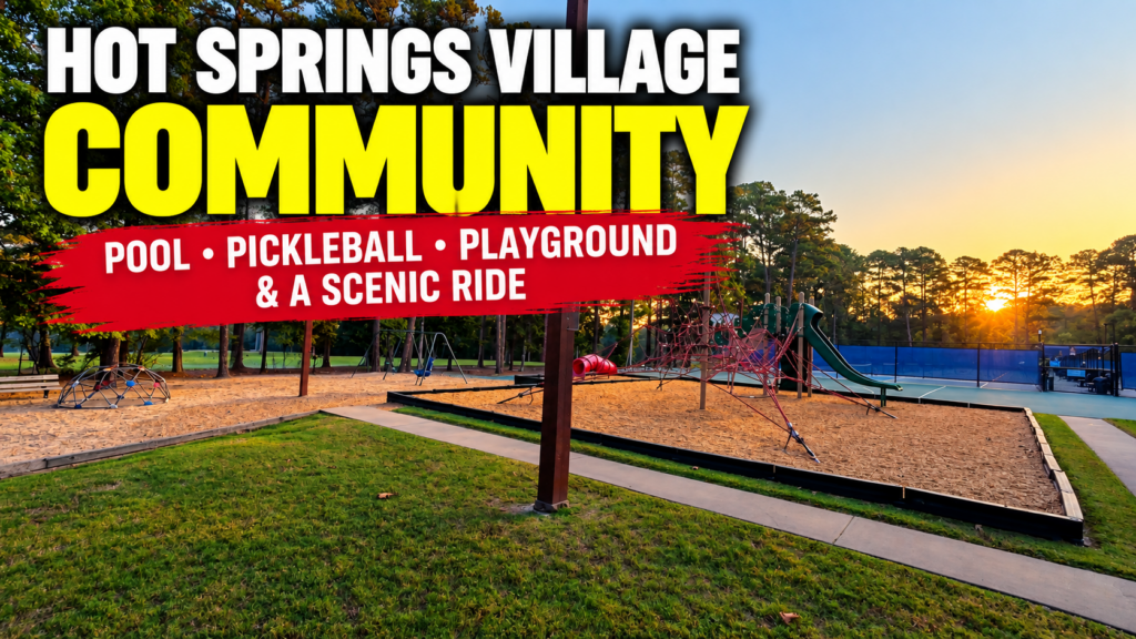 Pool, Pickleball & Playground | An XMAX Ride Through Hot Springs Village
